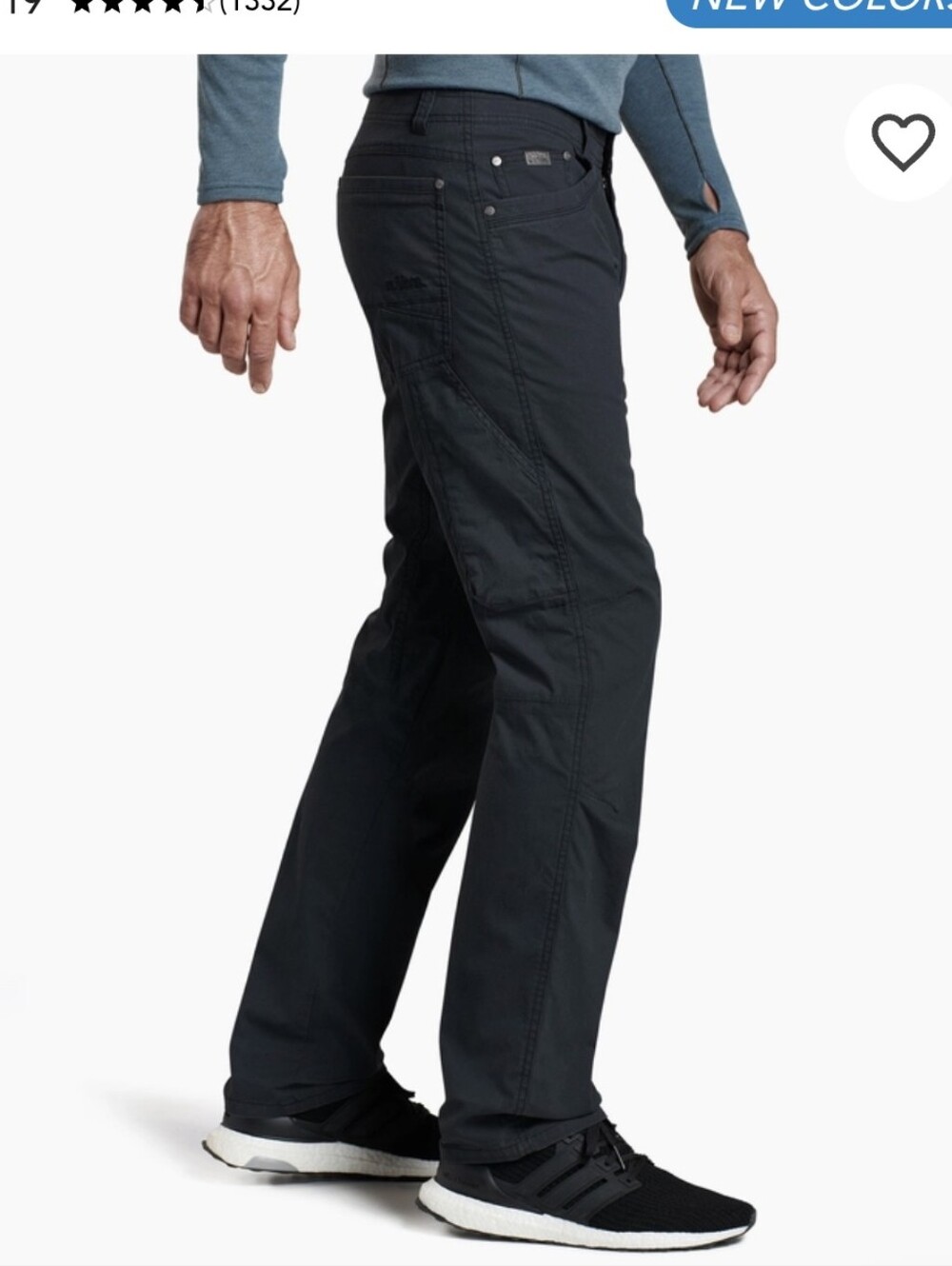 Kuhl Revolvr Dark Gray Pants 34X30